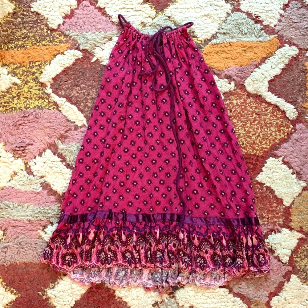 Vintage (Early 2000s) Free People Festival Mini Dress